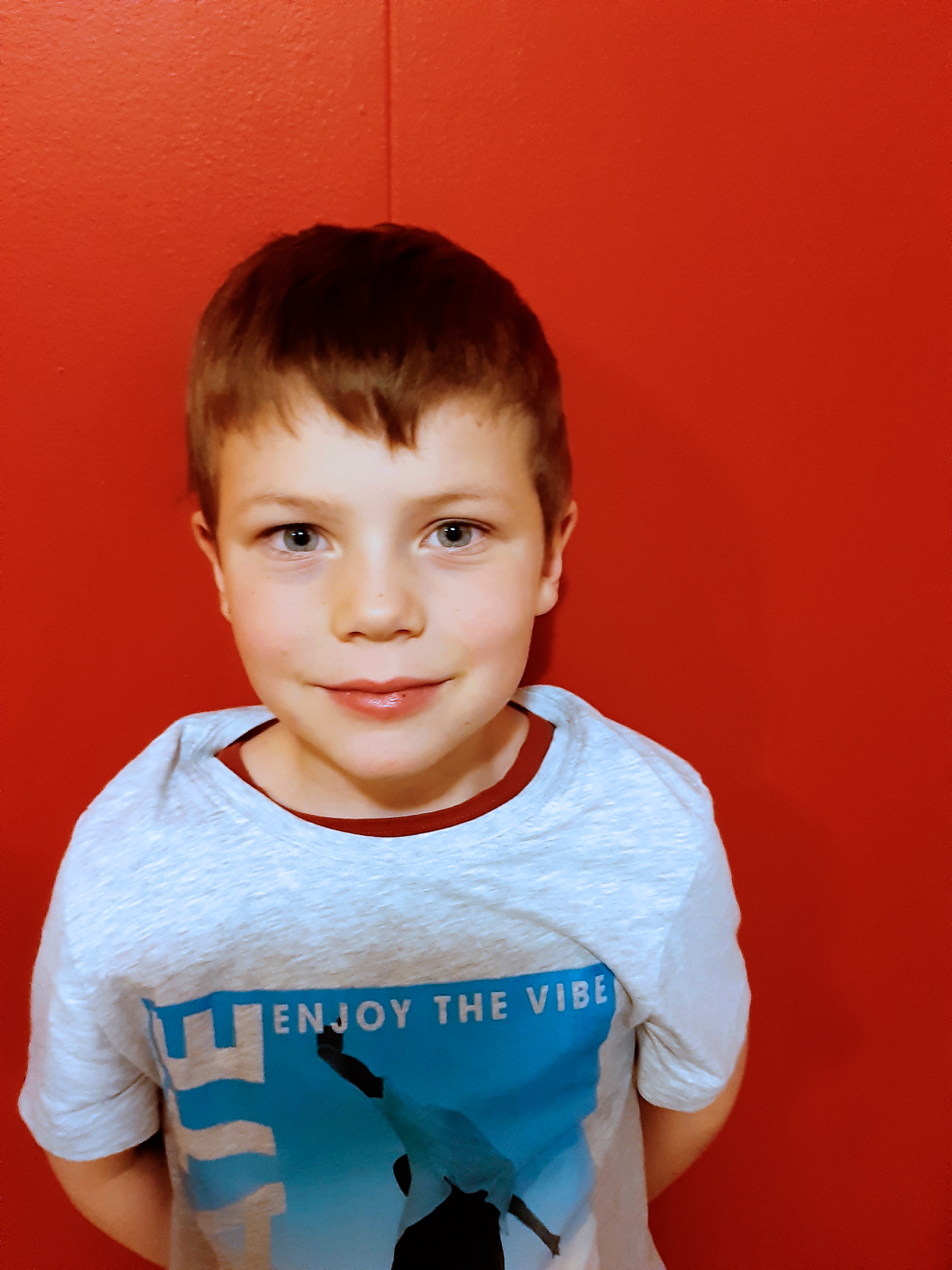 Æfi fótbolta með Magna