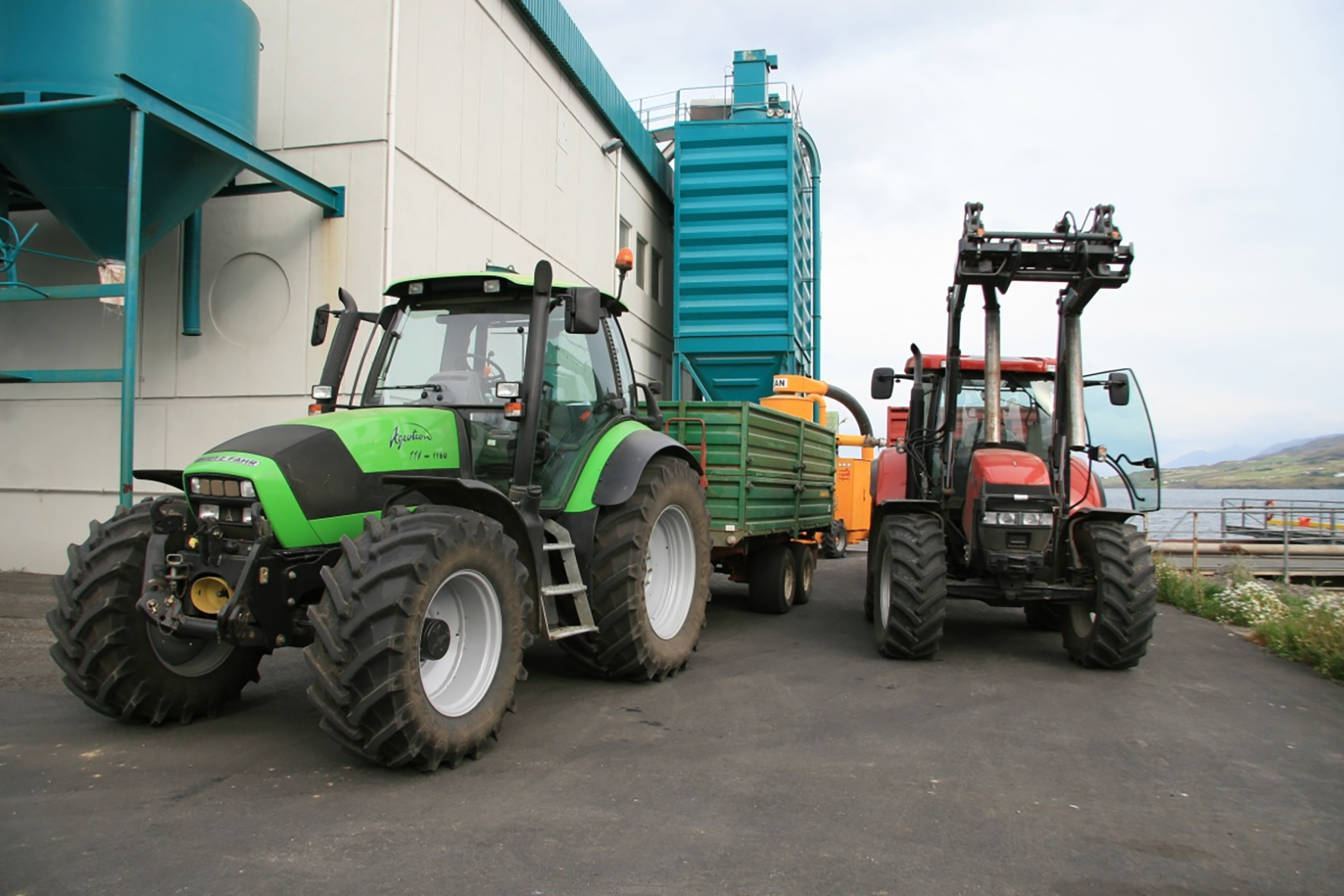 Bústólpi hefur tekið á móti 385 tonnum af þurrkuðu byggi