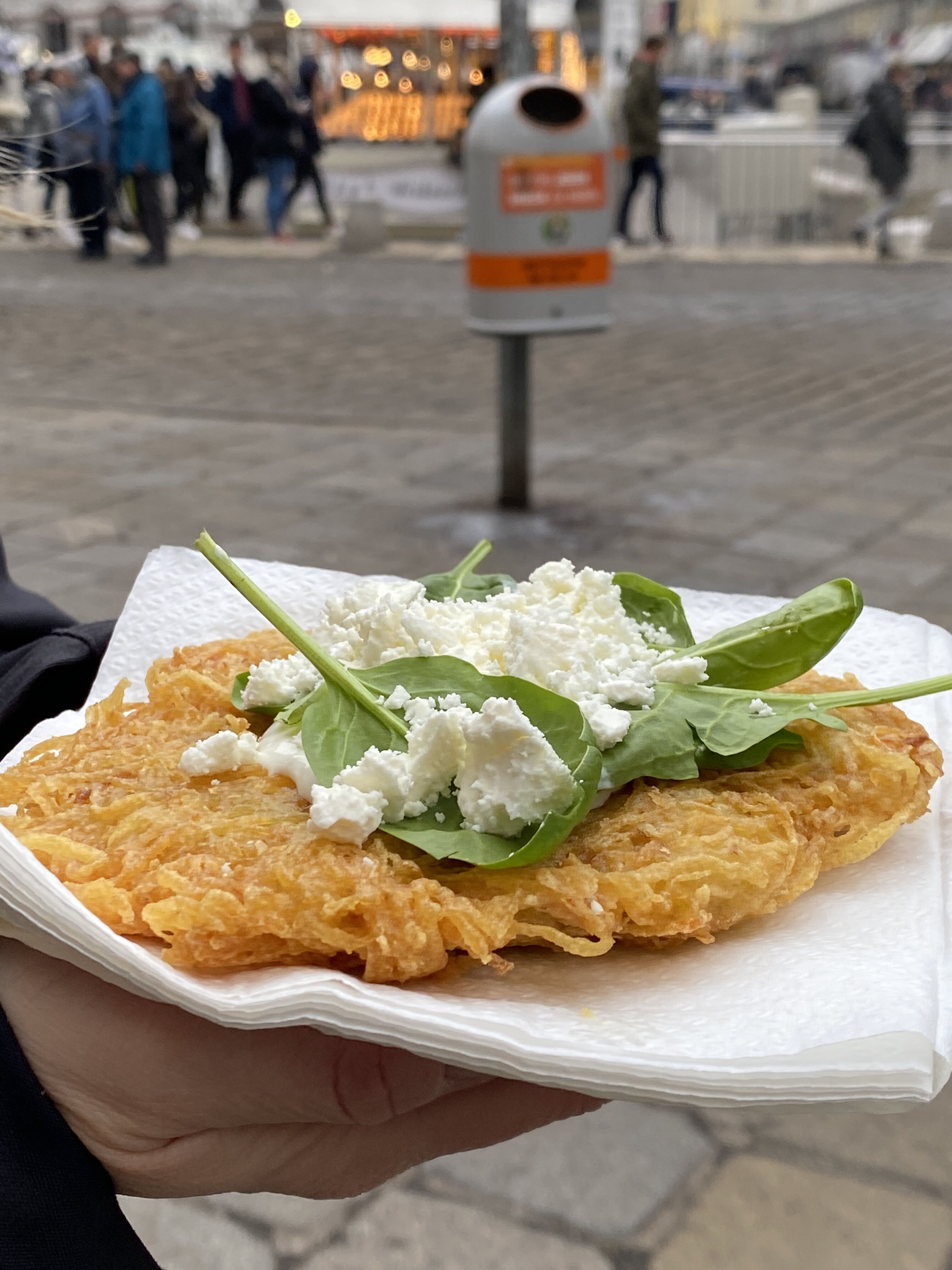 Kartöfluröstí og Sacherterta