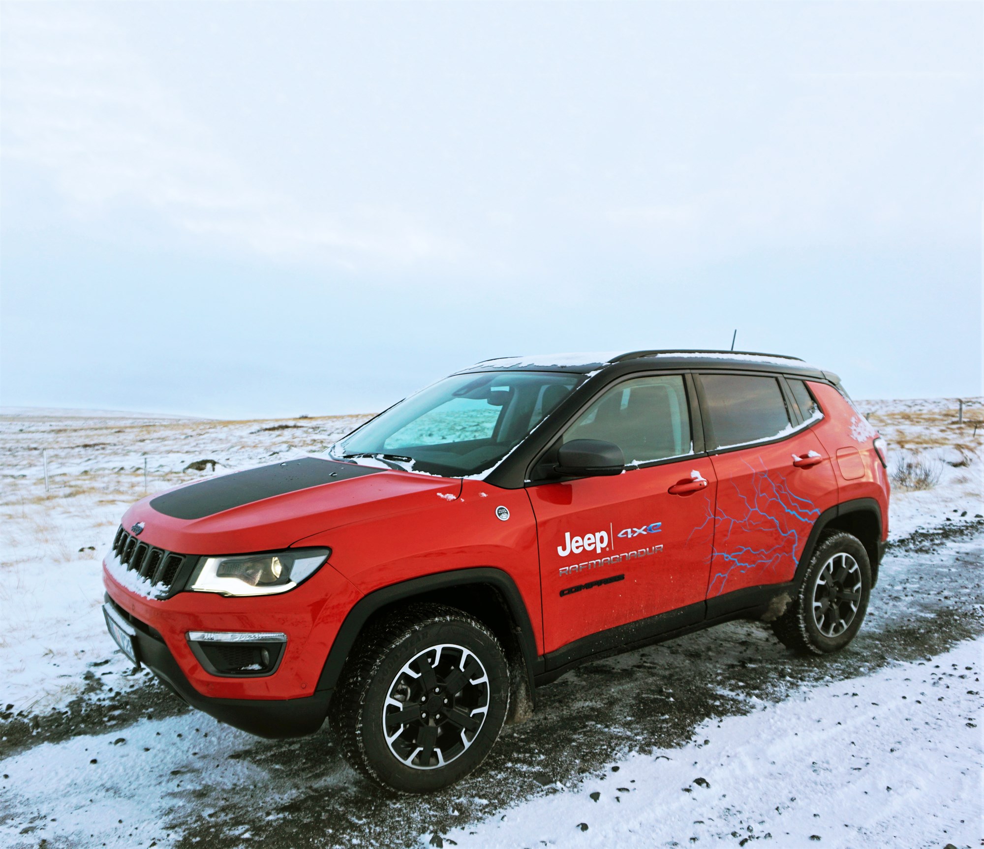 Jeep Compass Trailhawk bensín/rafmagnsjepplingur