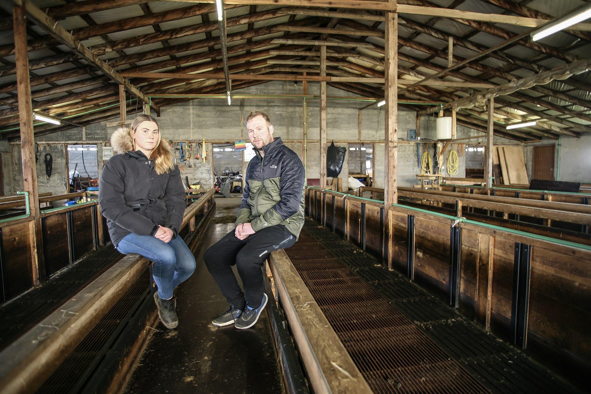 Eftirmál riðuveiki: Ungu bændurnir á Urriðaá með sjálfbæran rekstur