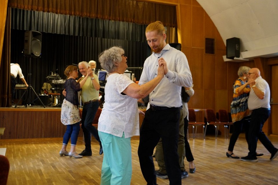 Harmonikunni fagnað á Klaustri