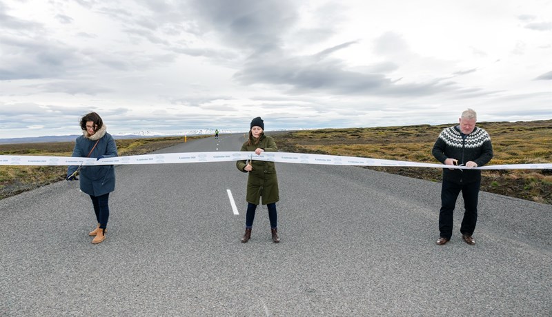 Demantshringurinn formlega opnaður