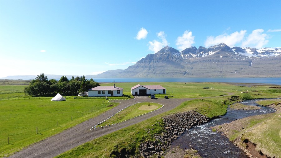 Bærinn Gautavík í Berufirði. 