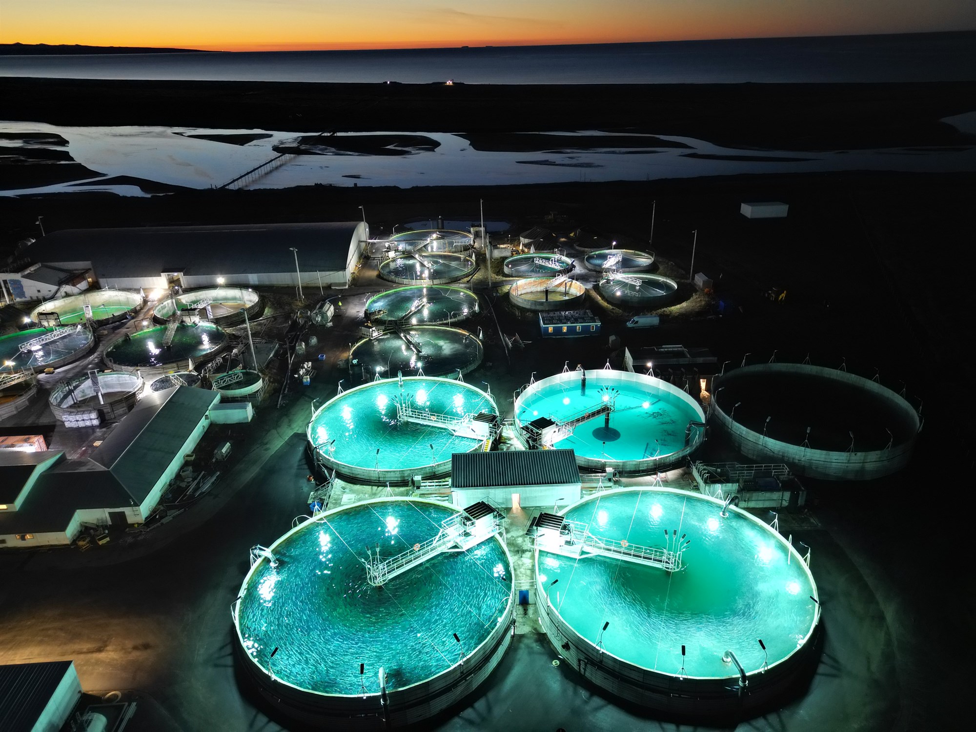 Horfur afar góðar í íslensku landeldi