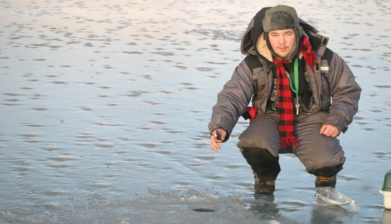 Fleiri veiðimenn leggja stund á dorgveiði