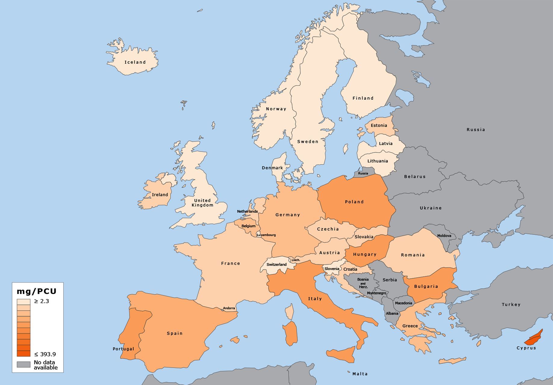 Ísland er enn í sérflokki þegar kemur að lítilli notkun sýklalyfja í landbúnaði