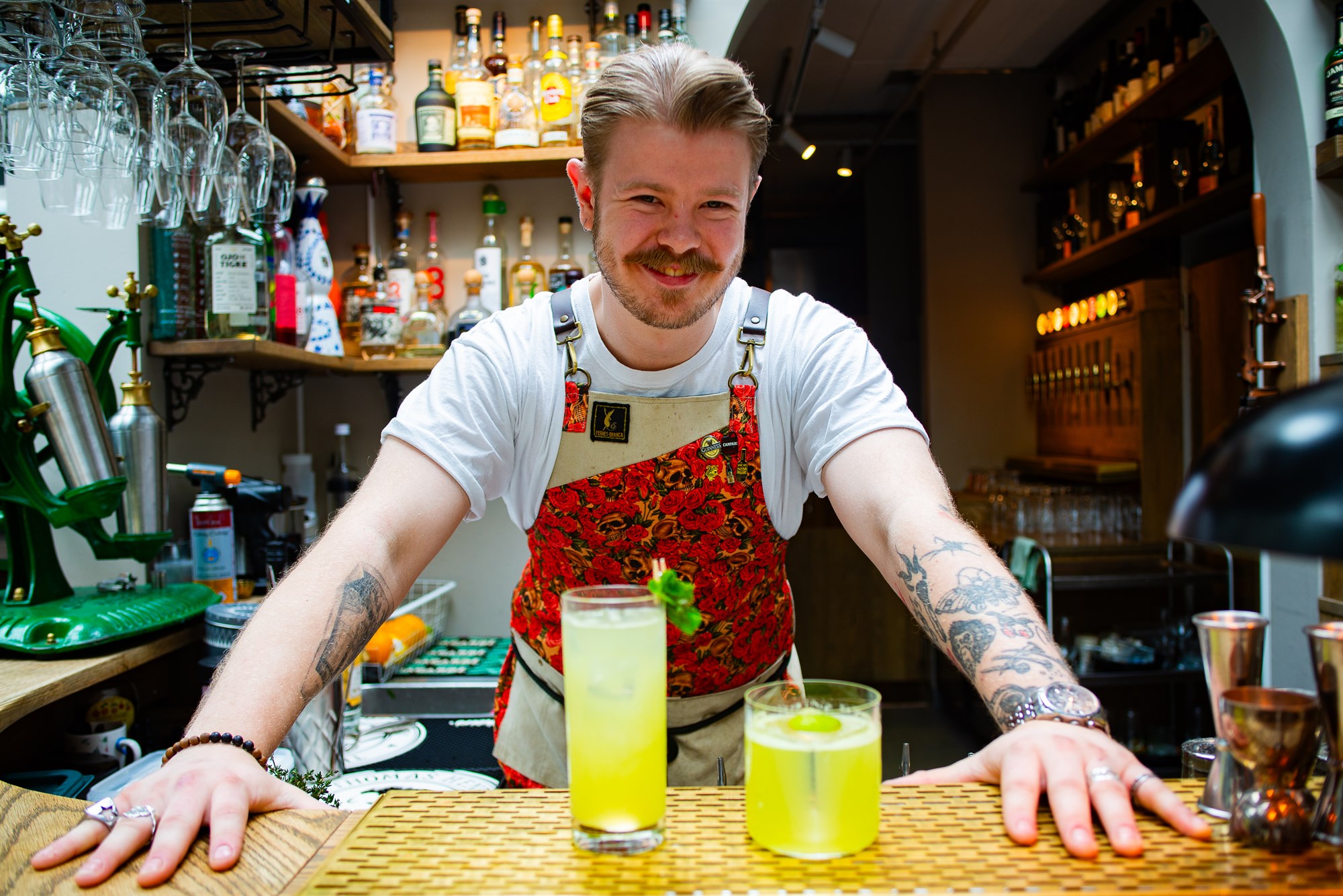 Sumarkokteill Bændablaðsins og Drykk bar