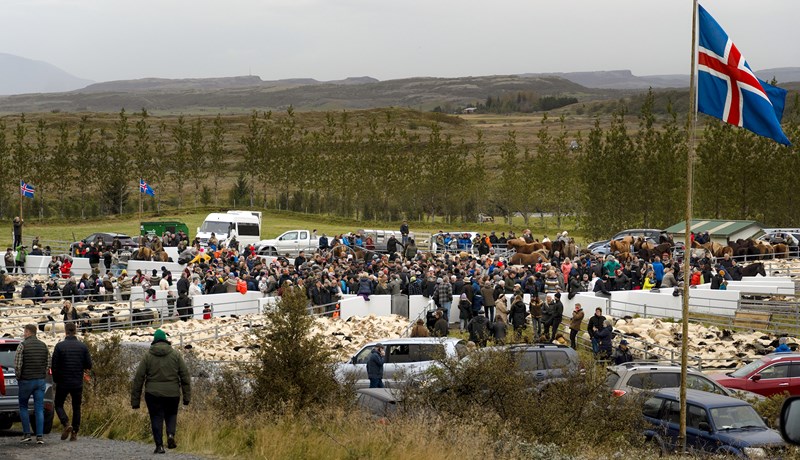 Mannmergð truflar réttarstörf