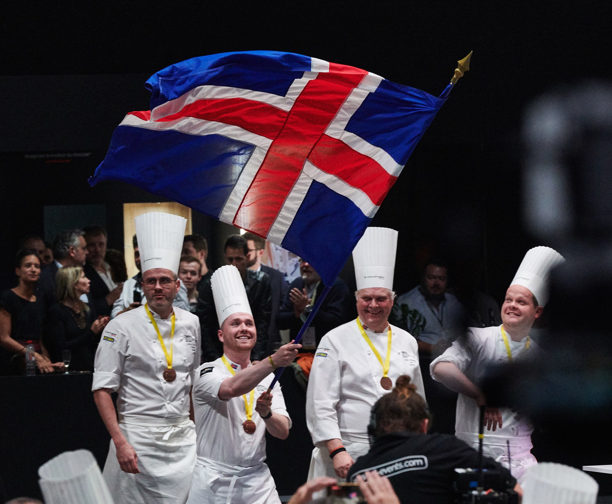 Náði fjórða sætinu og var einungis þremur stigum frá bronsinu