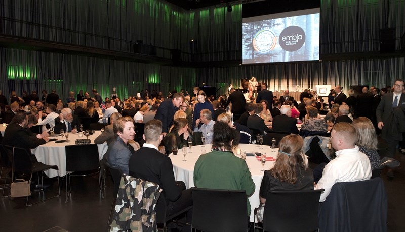 Danir, Finnar og Færeyingar sigursælir á Embluverðlaunahátíðinni