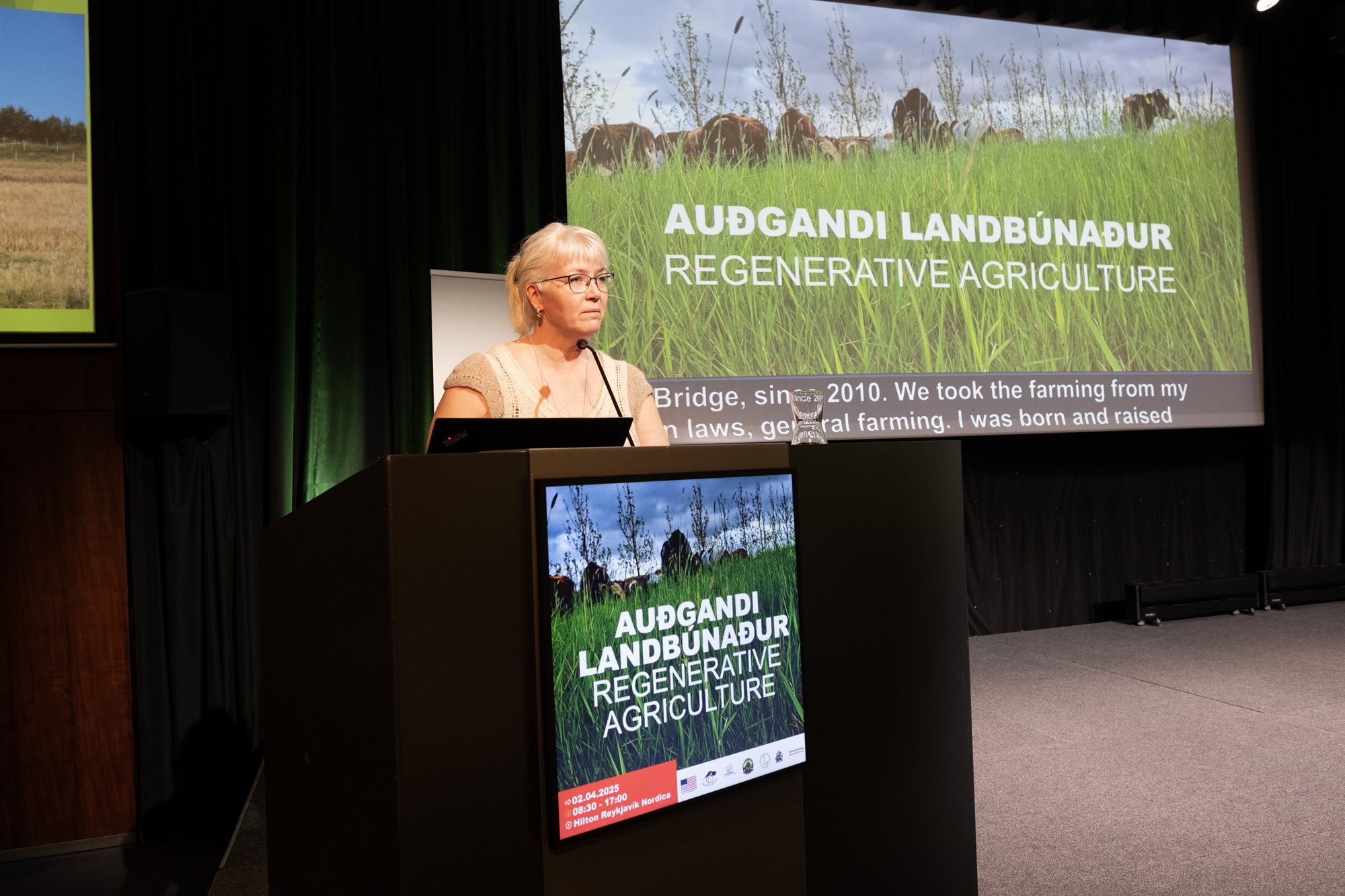 Auðgandi landbúnaður til umræðu