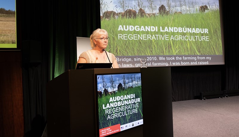 Auðgandi landbúnaður til umræðu