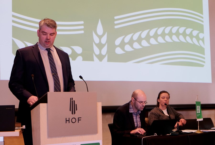 Ársfundur Bændasamtaka Íslands 2017 settur í Hofi