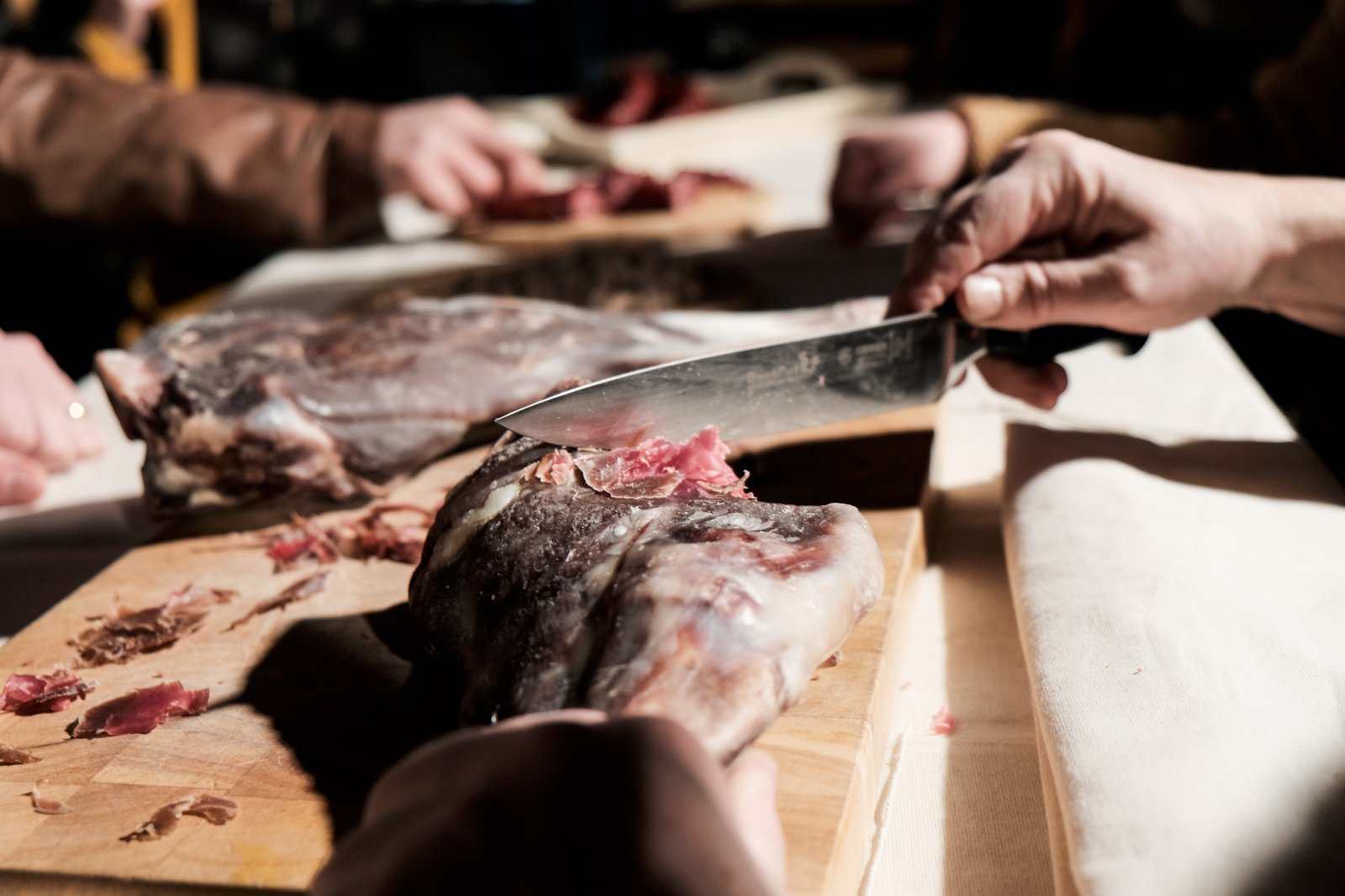 Geitaafurðir og lifandi geitur voru til sýnis á Hlemmi