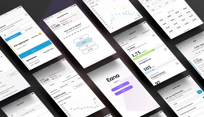 Öll gögn kúabóndans í farsímanum