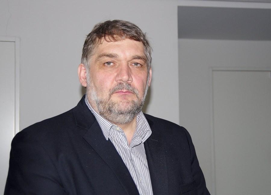 Egill Sigurðsson, stjórnarformaður Auðhumlu svf.		/HKr.