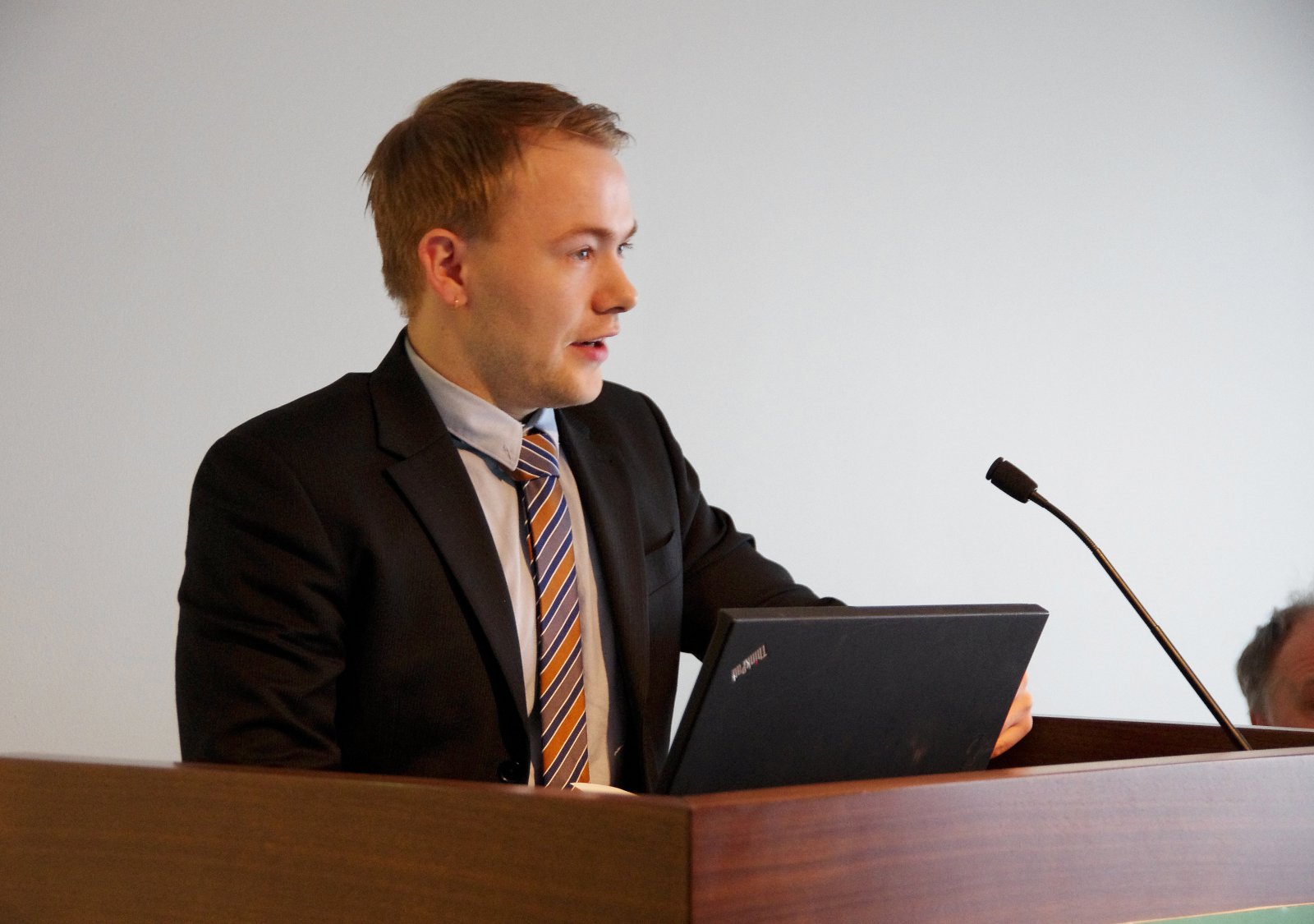 Formaður Samtaka ungra bænda flutti kröftugt erindi á Búnaðarþingi