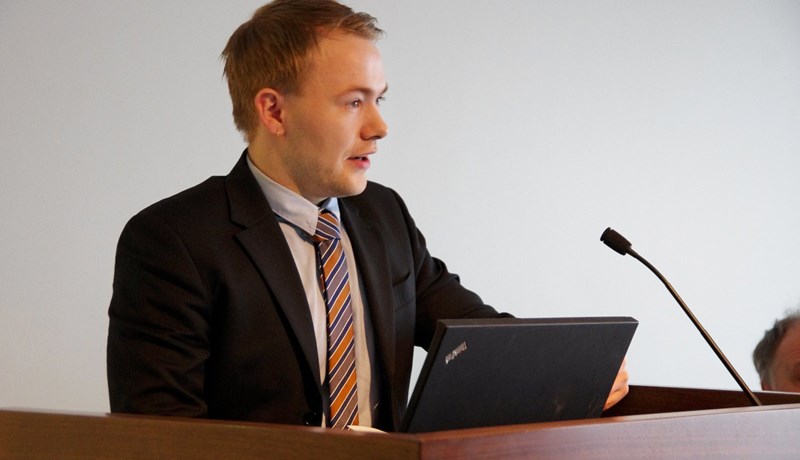 Formaður Samtaka ungra bænda flutti kröftugt erindi á Búnaðarþingi