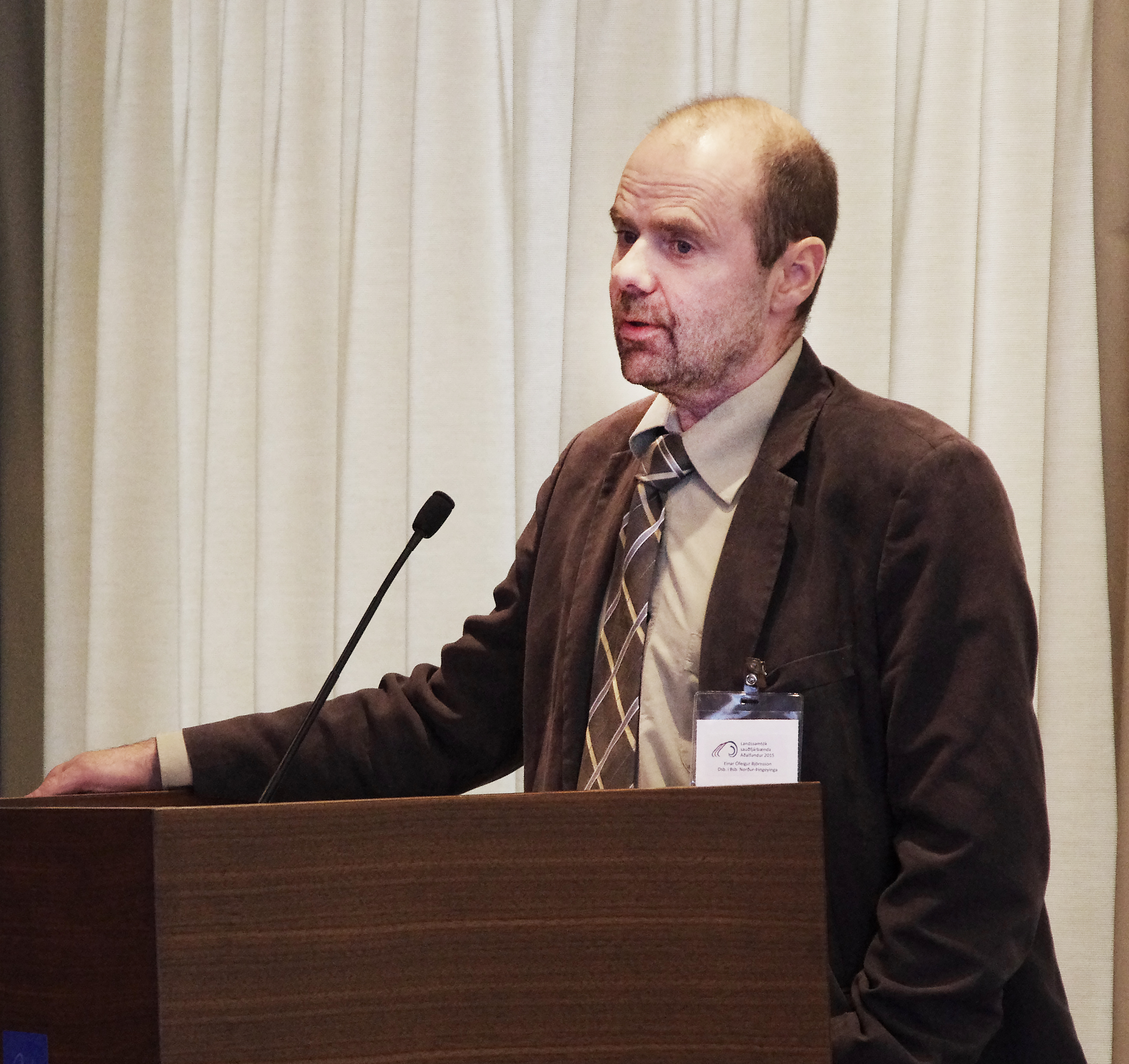 Einar Ófeigur Björnsson er nýr varaformaður