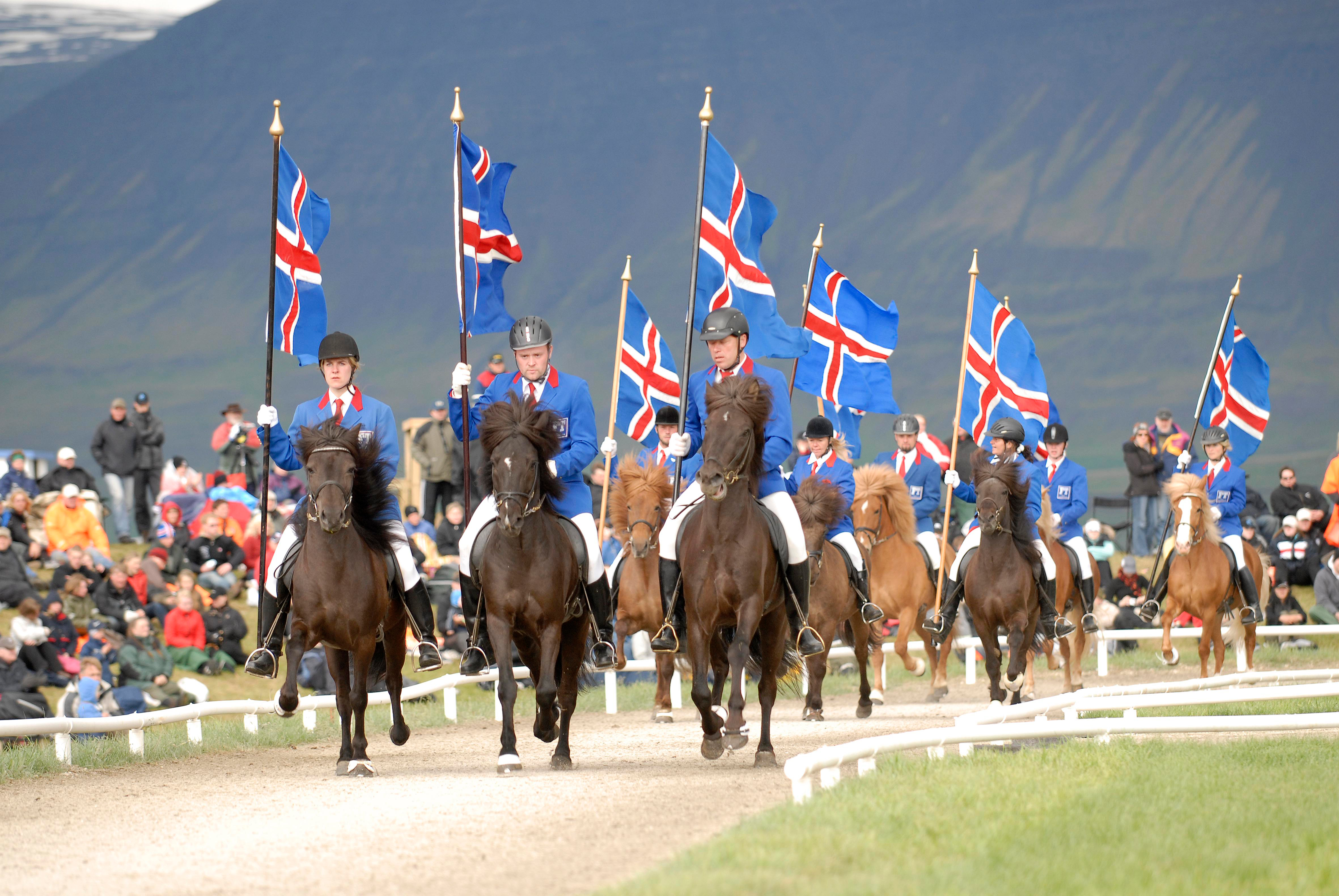 &#205;slandsm&#243;ti fullor&#240;inna og ungmenna &#237; hesta&#237;&#254;r&#243;ttum afl&#253;st