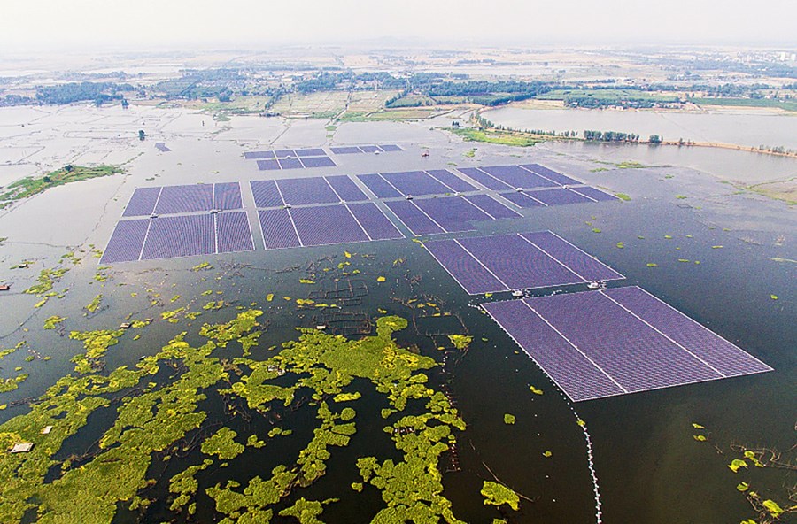 Stærsta fljótandi sólarorkuver heims