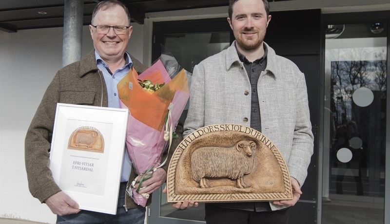 Efri-Fitjar sauðfjárræktarbú ársins