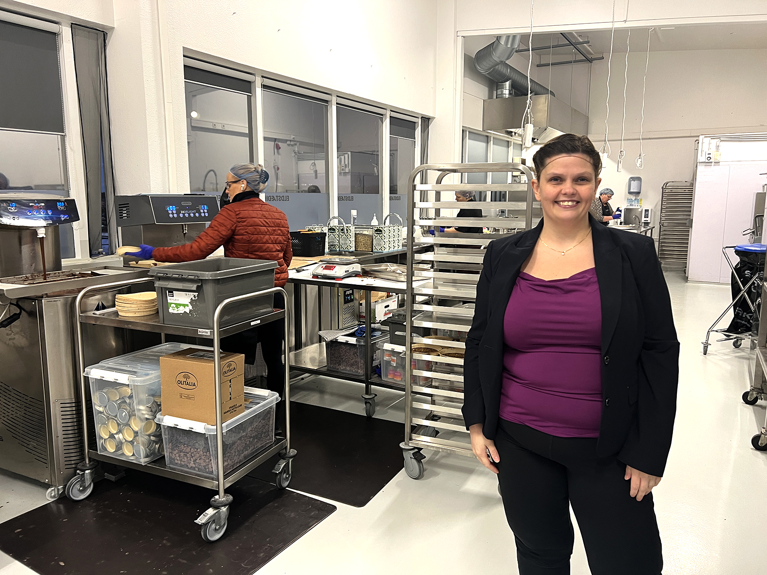 Deila eldhúsi og eldmóði