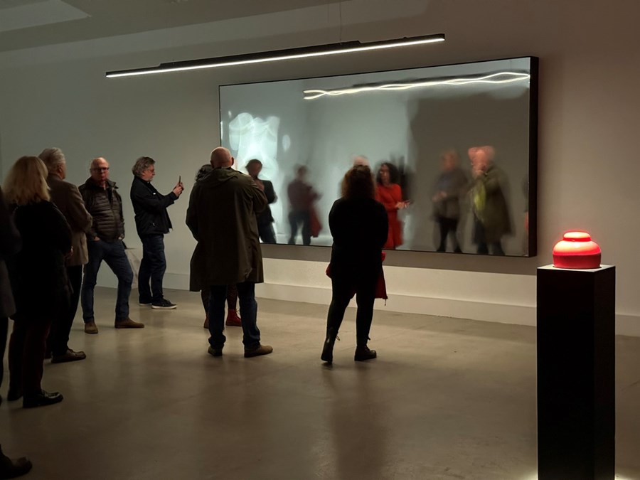 Skjálfti frá 2025 í Listasafni Árnesinga í Hveragerði.