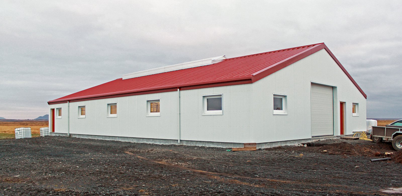 Nýtt fjárhús á Stóra-Ármóti
