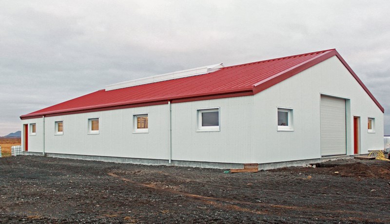 Nýtt fjárhús á Stóra-Ármóti
