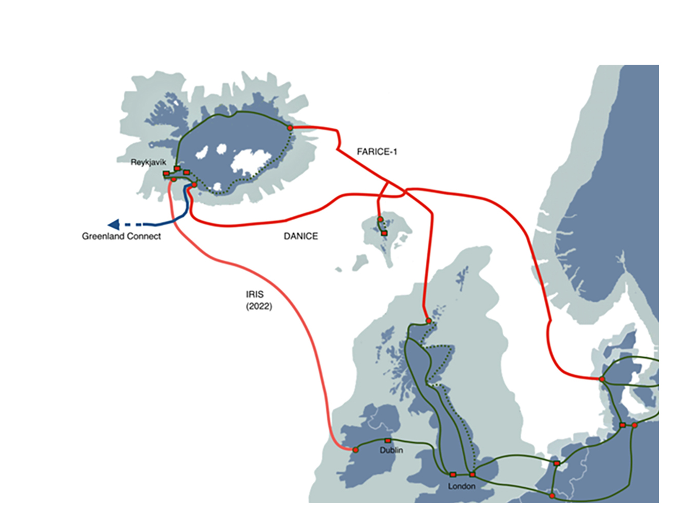 Nýr ljósleiðarastrengur til Írlands í burðarliðnum