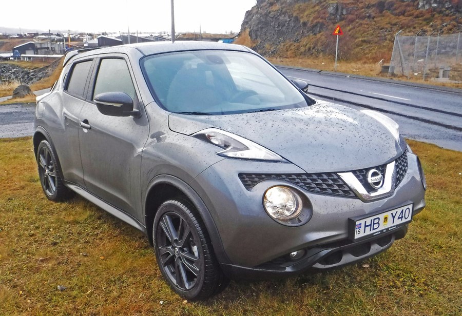 Fjórhjóladrifin Nissan Juke.