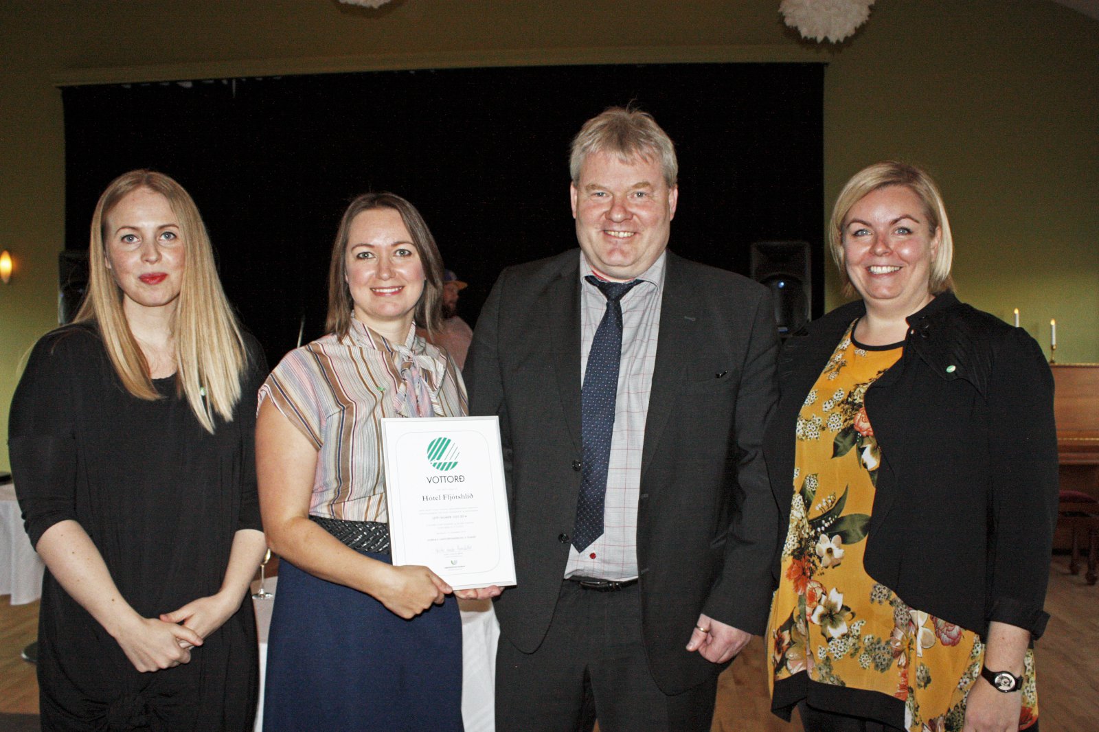 Hótel Fljótshlíð komið með Svans-vottun