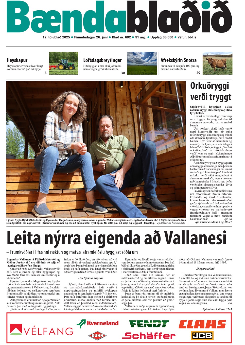 Bændablaðið 12. tbl. 2025. árg.