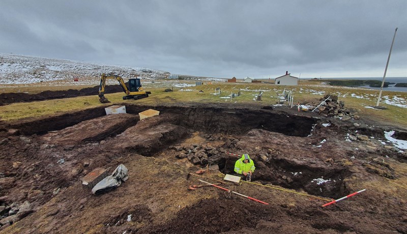 Miðaldaminjar fundnar í Grímsey