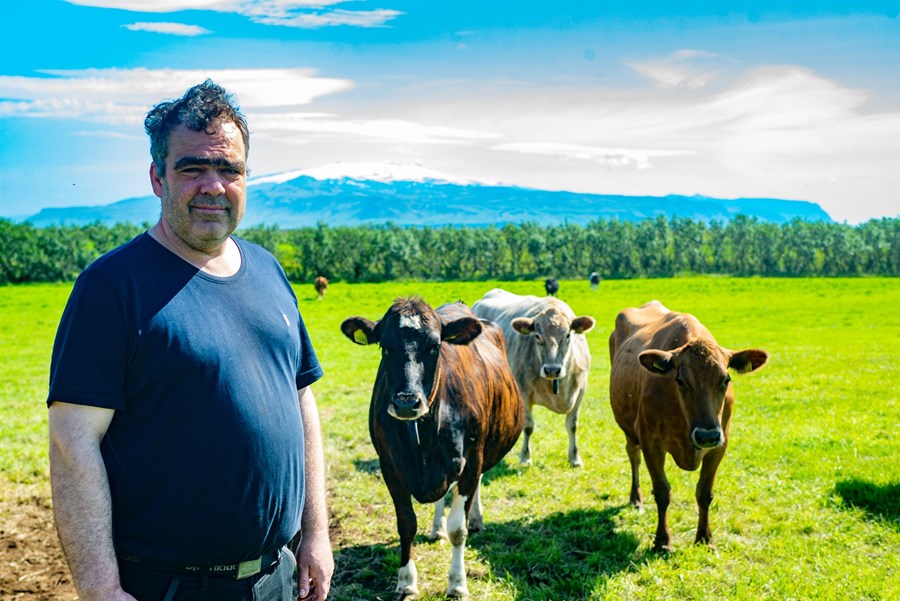 Rafn Bergsson, formaður búgreinadeildar nautgripabænda, segir brýnt sé að bæta afkomu bænda: „Stóra málið fyrir nautgriparækt og landbúnaðinn í heild er að gera greinina samkeppnishæfa um gott fólk.“