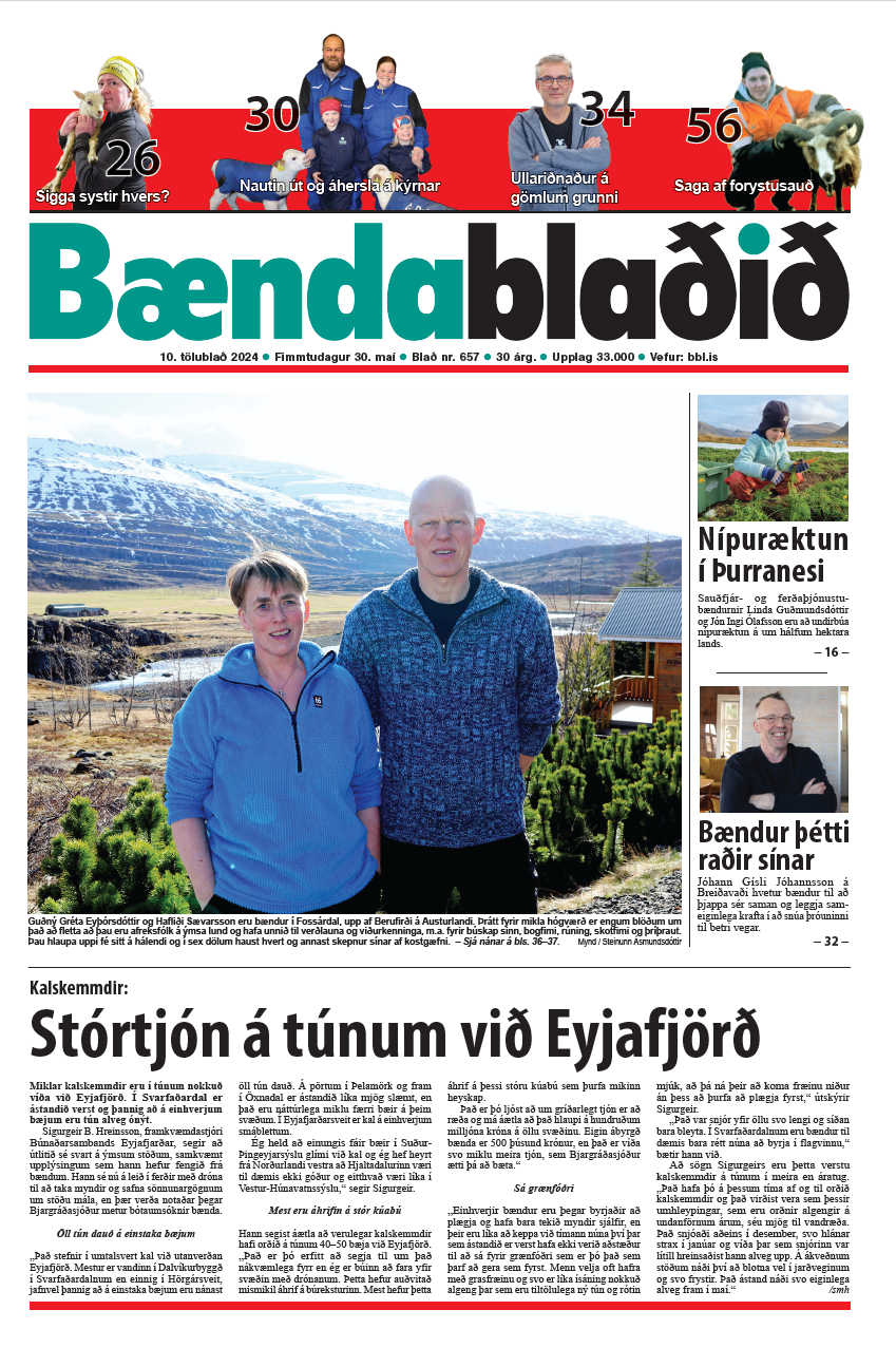 Bændablaðið 10. tbl. 2024. árg.
