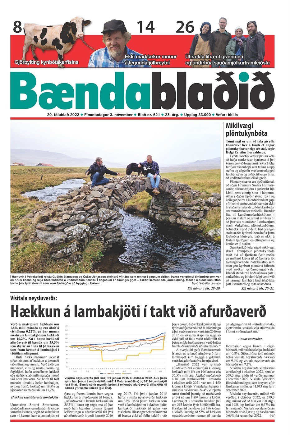 Bændablaðið 20. tbl. 2022. árg.