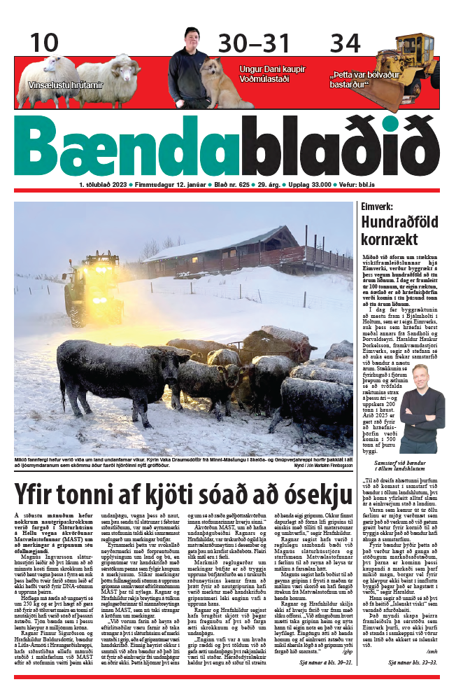 Bændablaðið 1. tbl. 2023. árg.