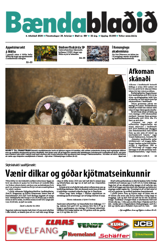 Bændablaðið 4. tbl. 2026. árg.