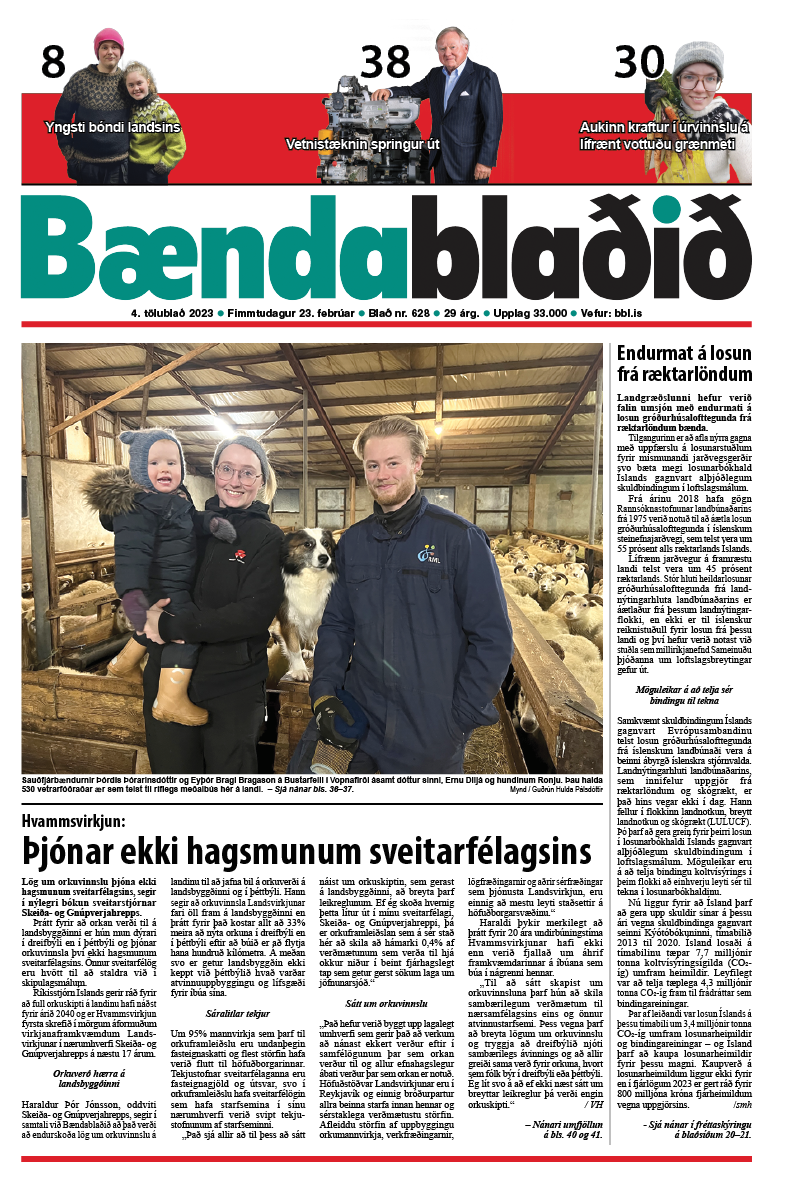 Bændablaðið 4. tbl. 2023. árg.
