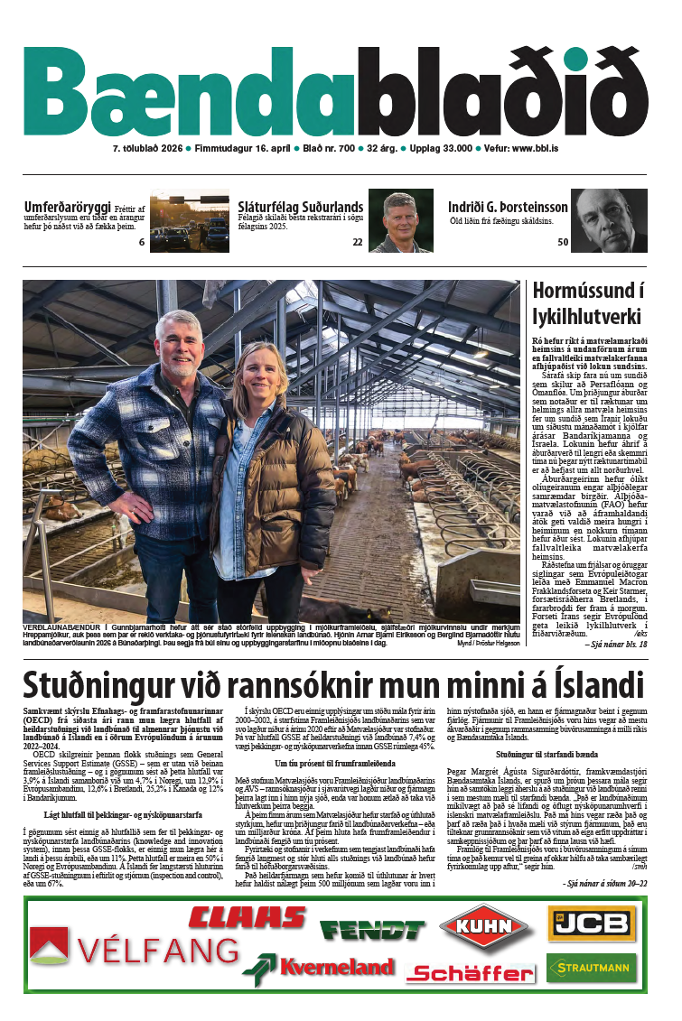 Bændablaðið 7. tbl. 2026. árg.