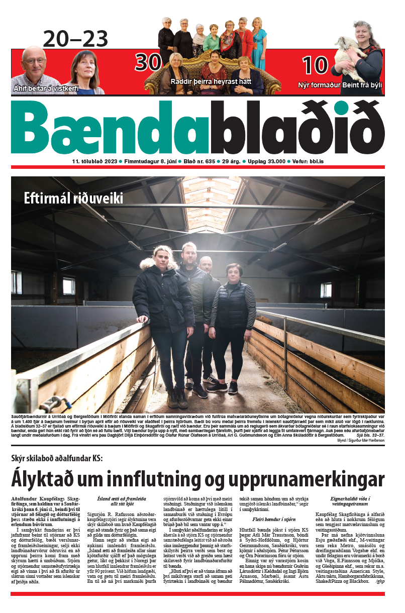 Bændablaðið 11. tbl. 2023. árg.