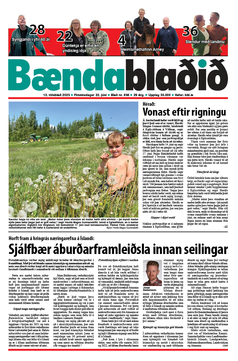 Bændablaðið 12. tbl. 2023. árg.