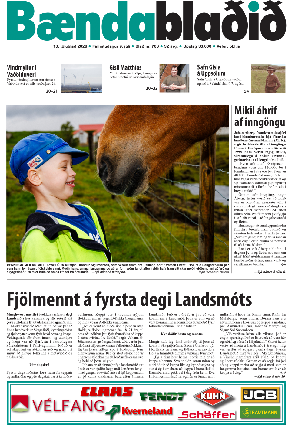 Bændablaðið 13. tbl. 2026. árg.