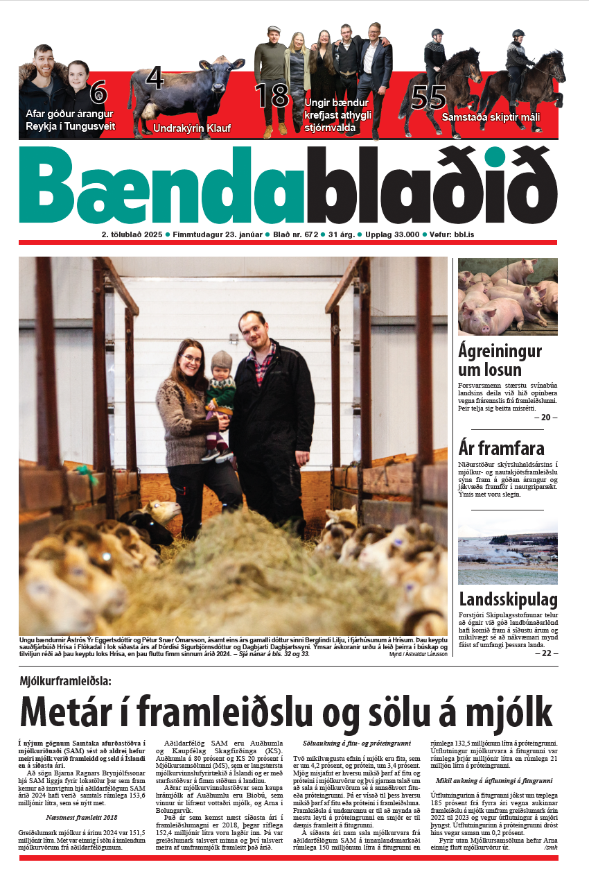 Bændablaðið 2. tbl. 2025. árg.