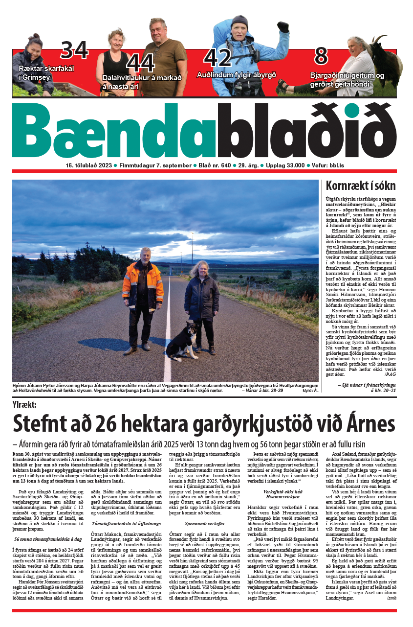 Bændablaðið 16. tbl. 2023. árg.