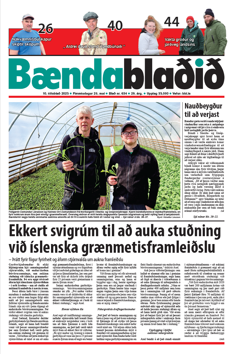Bændablaðið 10. tbl. 2023. árg.