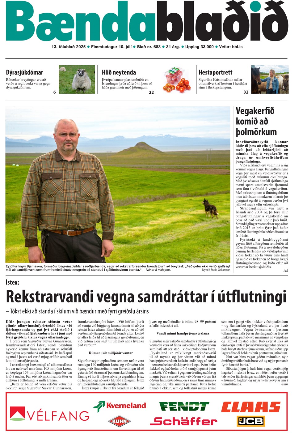 Bændablaðið 13. tbl. 2025. árg.